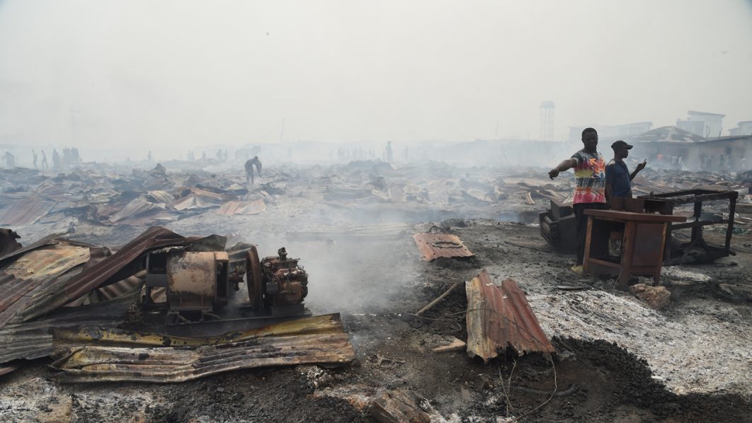 NIGERIA-FIRE