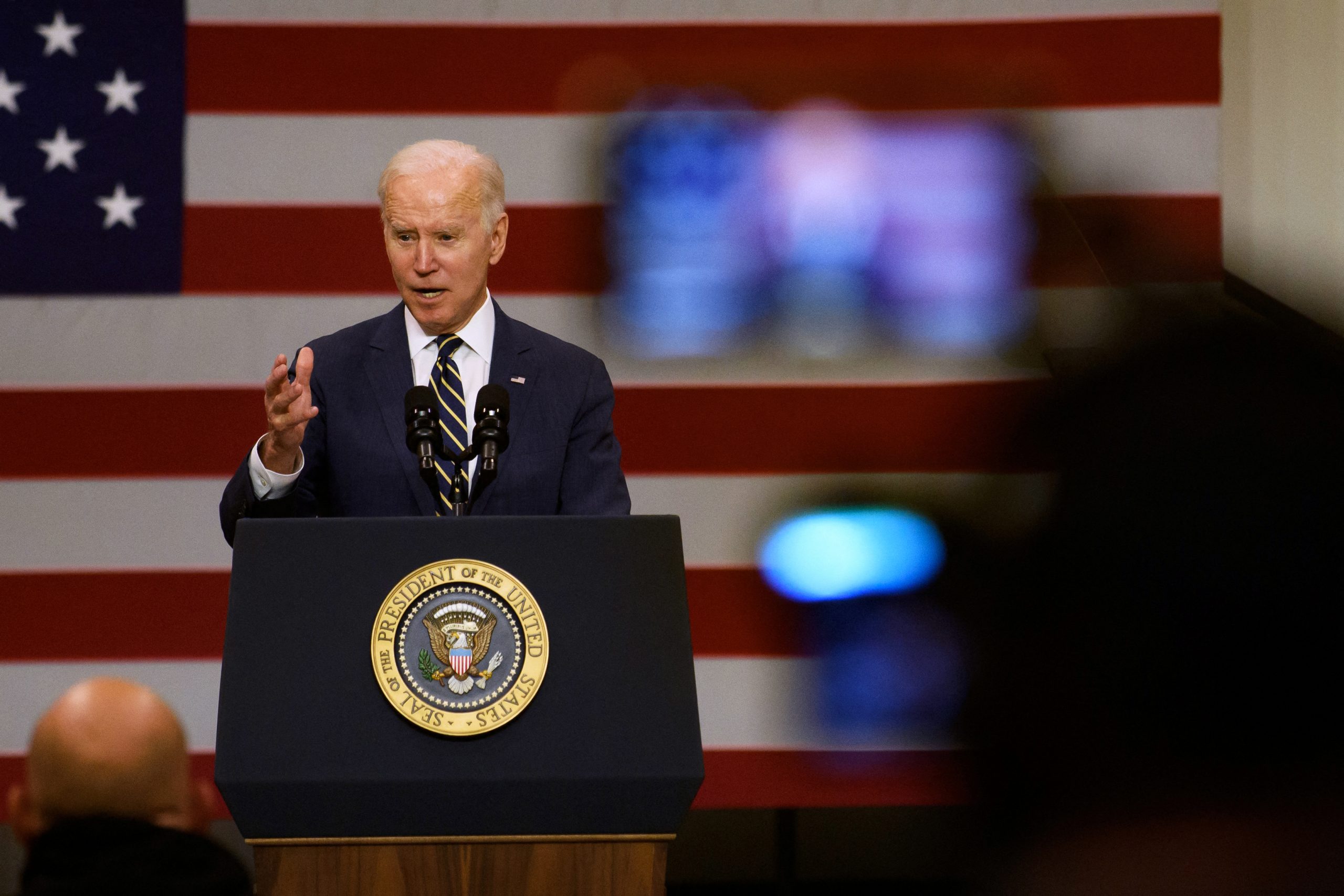President Biden Delivers Remarks At Carnegie Mellon University In Pittsburgh