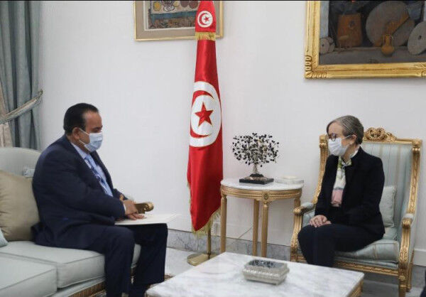 Tunisian Prime Minister Meets Qatari Ambassador