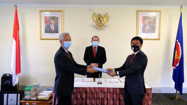 The handover of The Protocol and Consular Functions of The Indonesian Consulate General in Cape Town