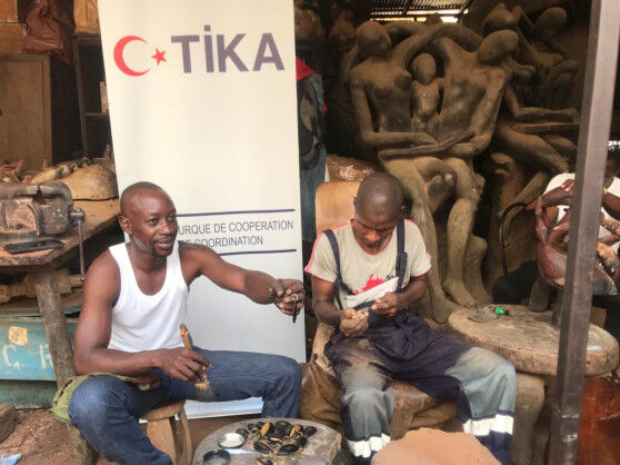 TIKA Provides Employment to Young People by Supporting African Wood Craft Production in Guinea