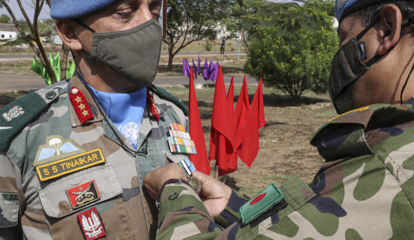 An officer and a gentleman bids farewell: Lieutenant General Shailesh Tinaikar, UNMISS Force Commander