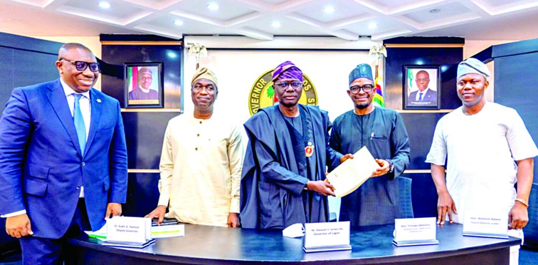 Budget signing