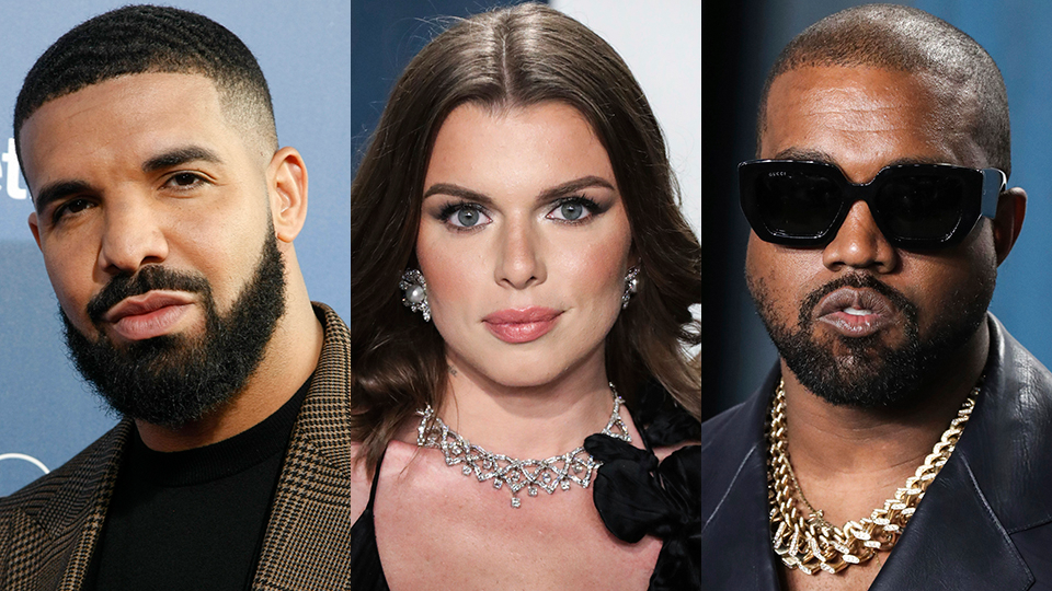 Drake-Julia-Fox-Kanye-West