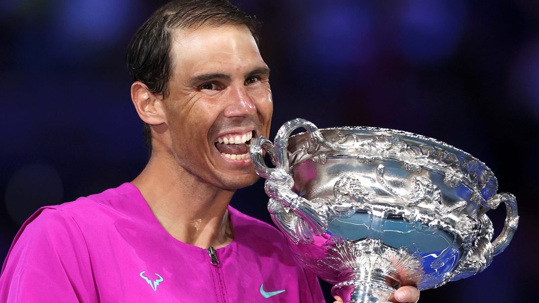 TENNIS-AUS-OPEN-TROPHY