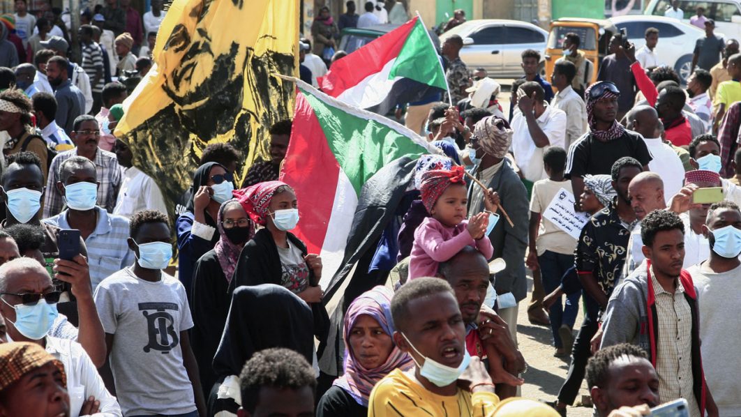 SUDAN-UNREST-DEMO
