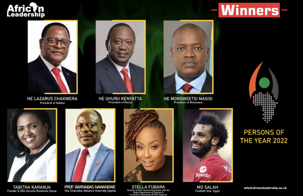 3 African Presidents, 1 Football Star, others emerge winners in the 10th ALM Persons of the Year Award