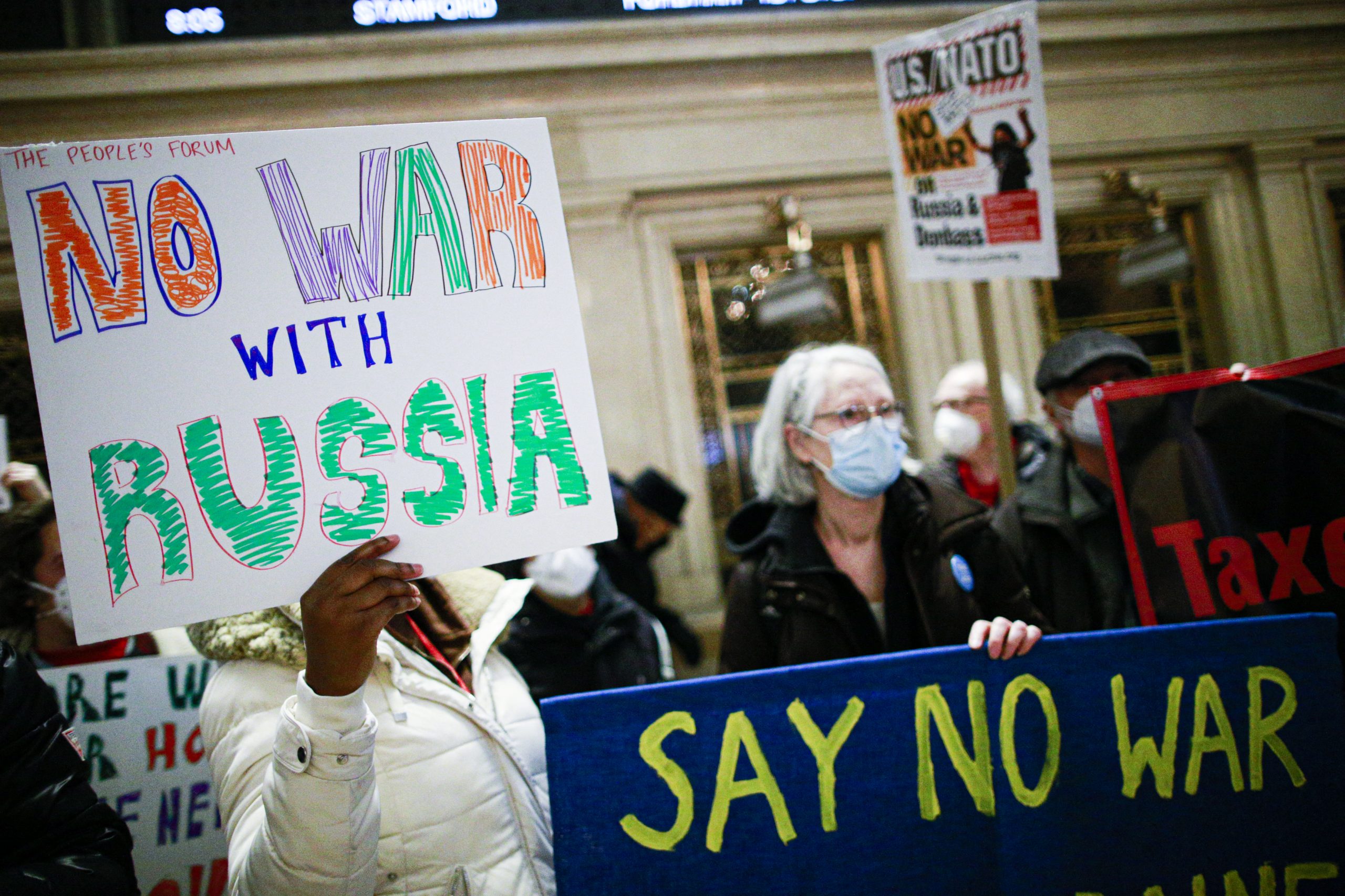 US-RUSSIA-UKRAINE-PROTEST