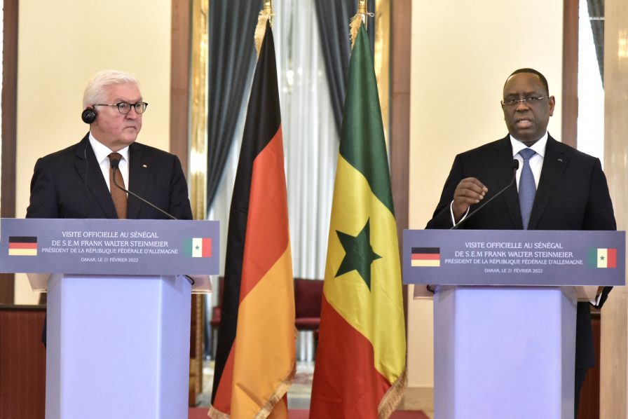 SENEGAL-GERMANY-DIPLOMACY-POLITICS-DEFENCE