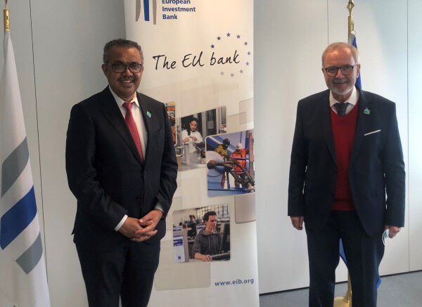 European Investment Bank (EIB) to pledge 500 million euro under partnership launched by WHO, European Investment Bank (EIB) with the support of the European Union (EU) for stronger and more resilient health systems in Africa