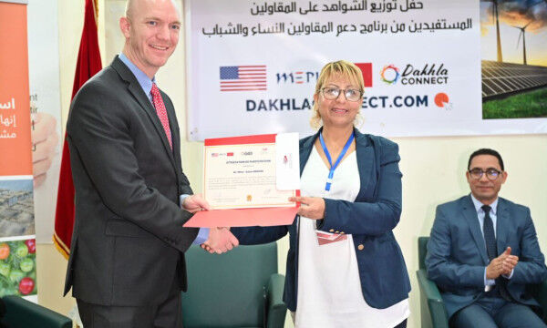 Embassy delegation visits U.S. government-supported economic development projects in Dakhla and Laayoune