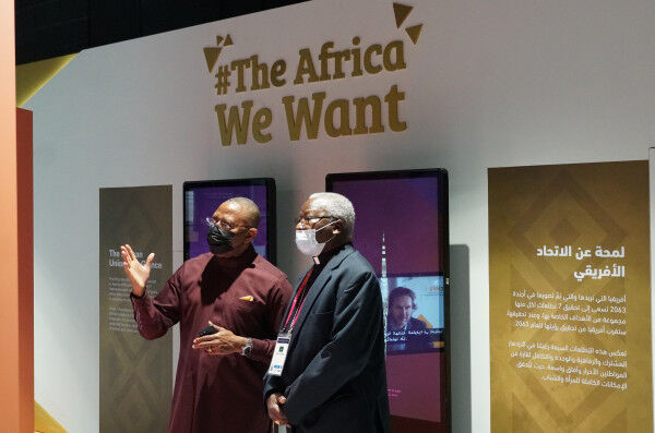 Head of the Catholic Church in Africa concludes official visit to Expo 2020 Dubai