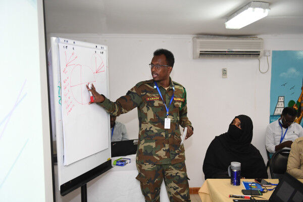 Somali security officers undergo intelligence training to secure elections