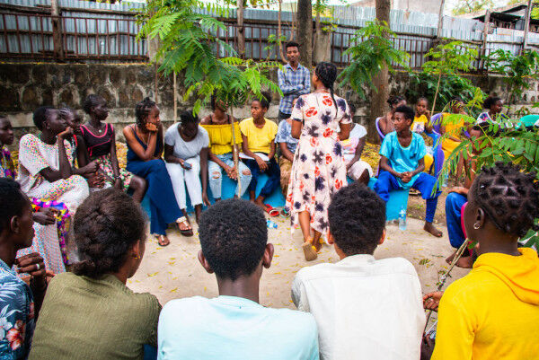 Girls Empowered to Tackle Period Stigma and Harmful Practices at Youth-Friendly Safe Spaces