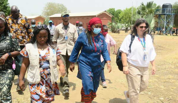 UNMISS Deputy Special Representative and Resident Coordinator for South Sudan Tours Torit
