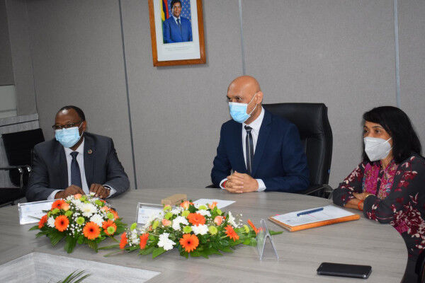 Signing of the Programme Budget 2022-2023 by Health Minister and WHO Representative
