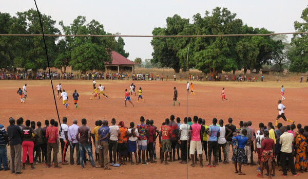 4,000 People cheer on as a Football Match for Girls and the Elderly brings Hope in Conflict-ridden Tambura