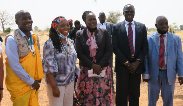 UNMISS Deputy Chief and Resident Coordinator announces plans to modernize cultivation scheme in Aweil first launched in 1944