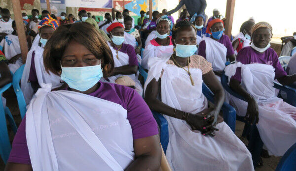 Women in Malakal lobby for equal rights to own land and participate in governance