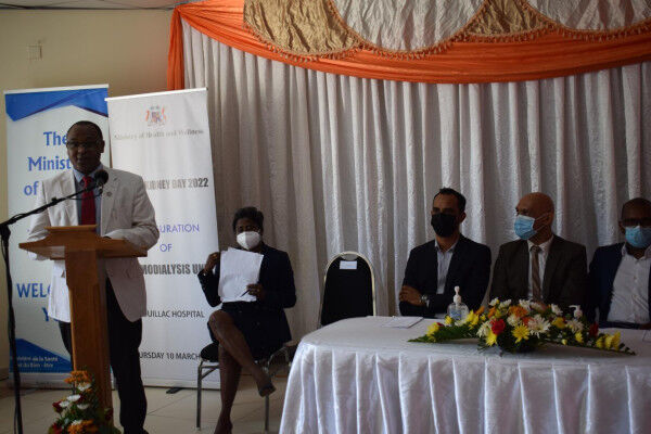 Mauritius: Launching of a new Haemodialysis Unit to mark World Kidney Day 2022