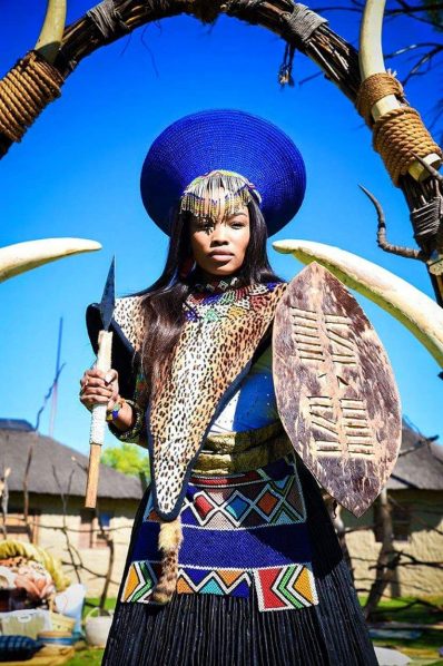 A Zulu bride. Photo Pinterest