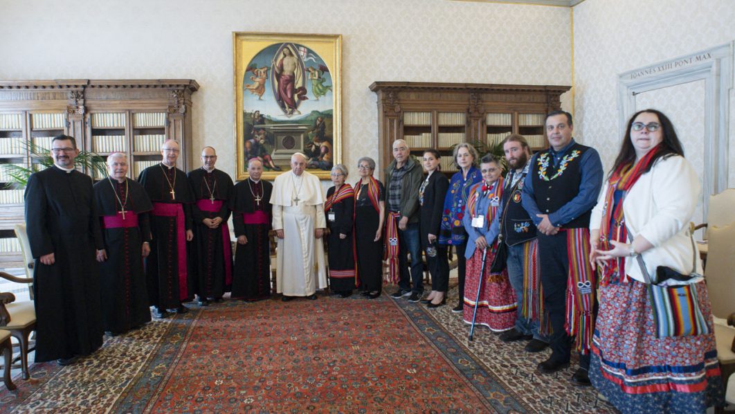 VATICAN-RELIGION-POPE-CANADA-INDIGENOUS