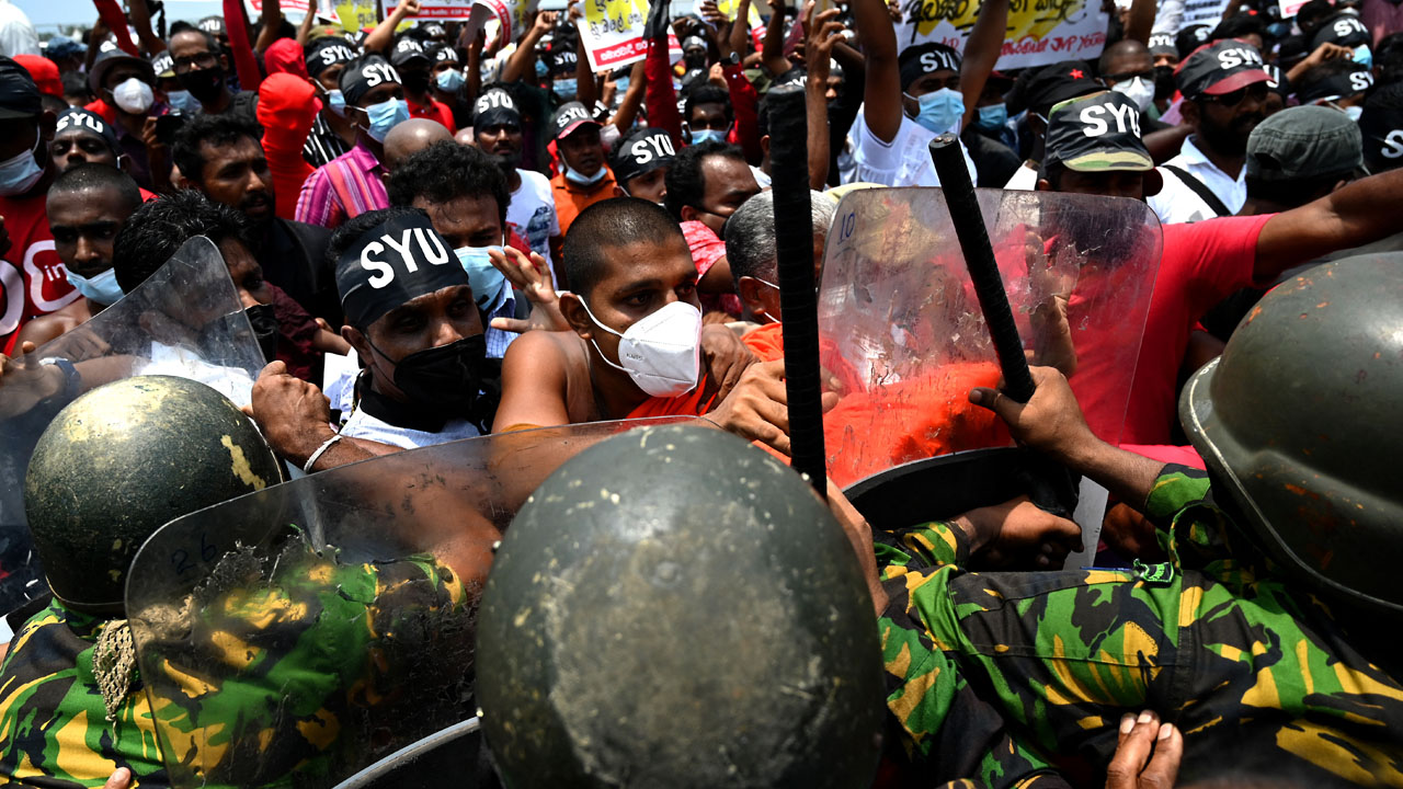 SRI LANKA-ECONOMY-POLITICS-PROTEST