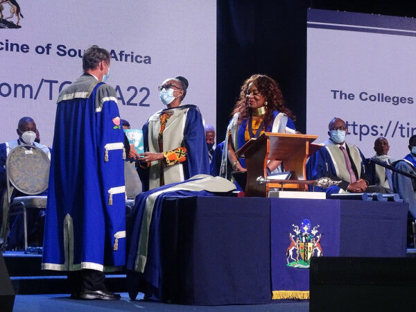 WHO Regional Director for African Region Receives an Honorary Fellowship Award from the Colleges of Medicines of South Africa