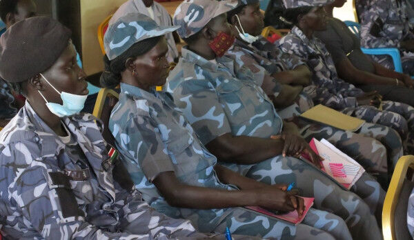 Capacity building gives police officers in Bor new skills to deal with gender-based violence