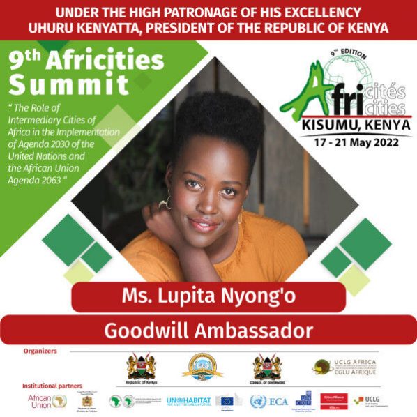 Lupita Nyong’o: Goodwill Ambassador for the 9th Africities Summit