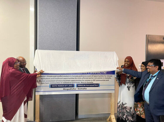 UN Women Somalia, in partnership with the Federal Ministry of Women and Human Rights Development (MoWHRD) and Ministries of Women launch two research studies