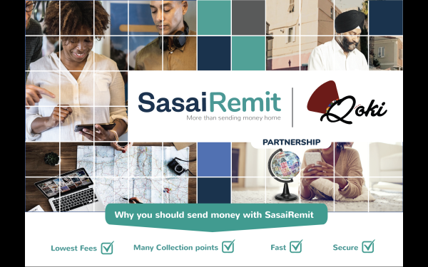 Sasai Remit and Qoki Zindlovukazi partner to introduce a faster and secure cross border payment channel from the United Kingdom to South Africa and Zimbabwe