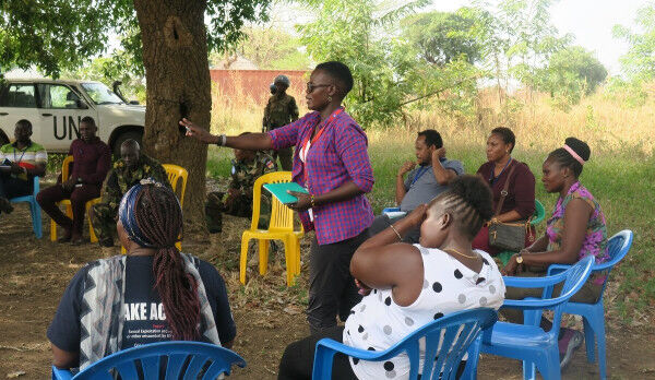 Communities in Magwi voice concerns over conflict with cattle herders to visiting UNMISS patrol team