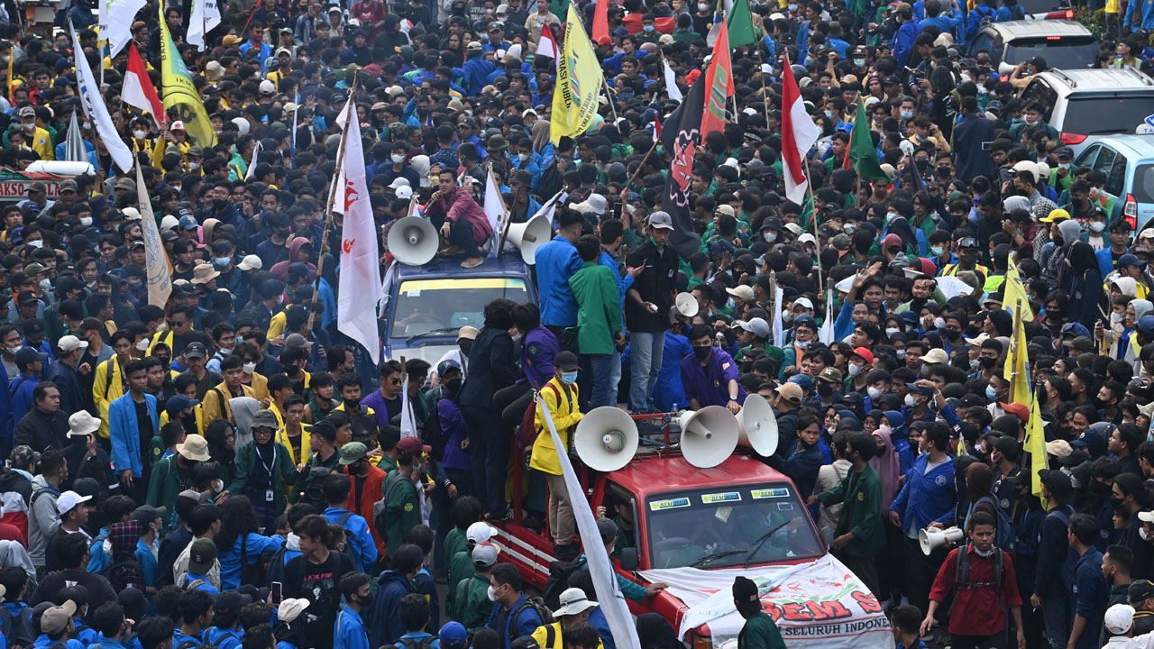 INDONESIA-POLITICS-PROTEST