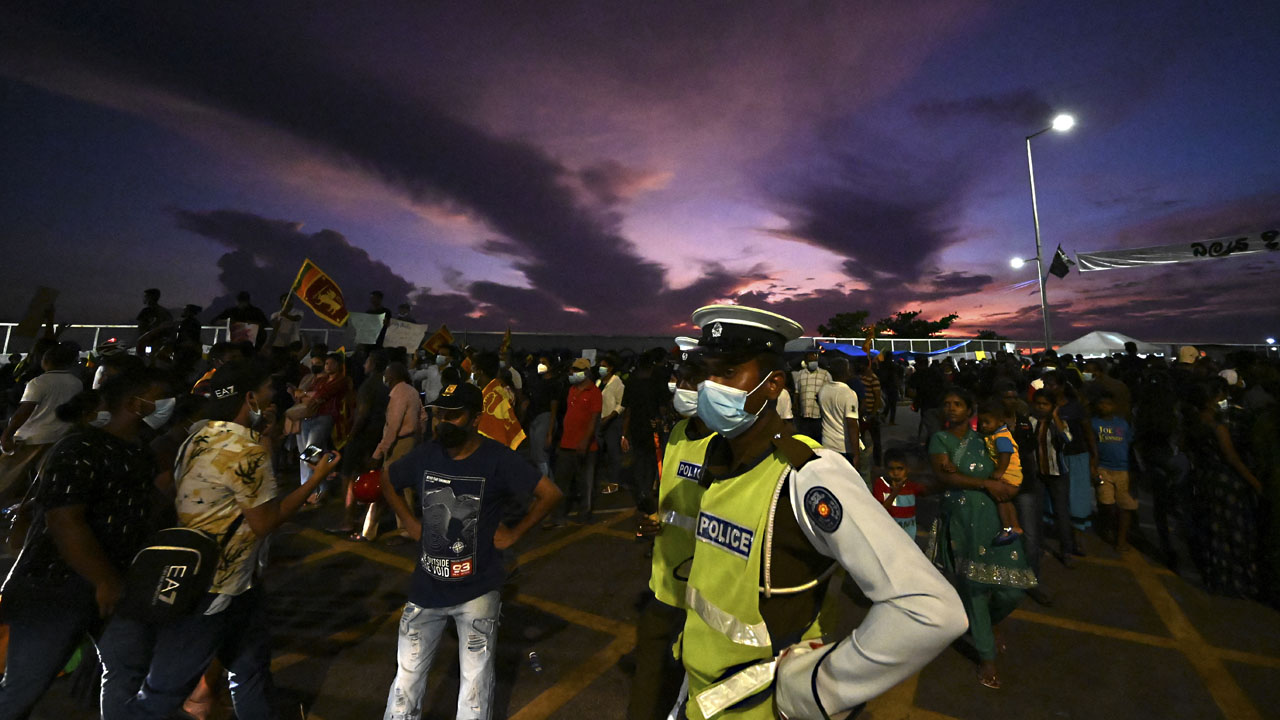 SRI LANKA-POLITICS-ECONOMY-PROTEST