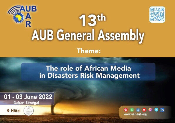 African Union of Broadcasting’s 13th General Assembly 01-03 June 2022, Dakar – Senegal