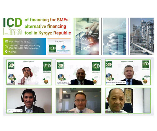 Islamic Corporation for the Development of the Private Sector (ICD) and Union of Banks of Kyrgyz Republic held a webinar on viable alternative financing tools