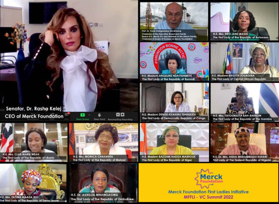 Merck Foundation And 11 African First Ladies Online Summit 2022 Call for Healthcare Capacity Building, Breaking the Infertility Stigma, Ending Child Marriage and Supporting Girl Education in Africa and Beyond