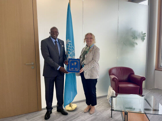 New Permanent Representative of Eswatini Presents Credentials to the Director-General of the United Nations Office at Geneva