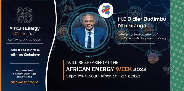 Democratic Republic of Congo (DRC) Minister of Hydrocarbons to Make a Strong Case for Democratic Republic of Congo Energy Investment at African Energy Week 2022