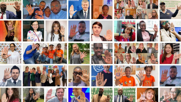 #RaiseYourHandForKids social media challenge aims to end child labour