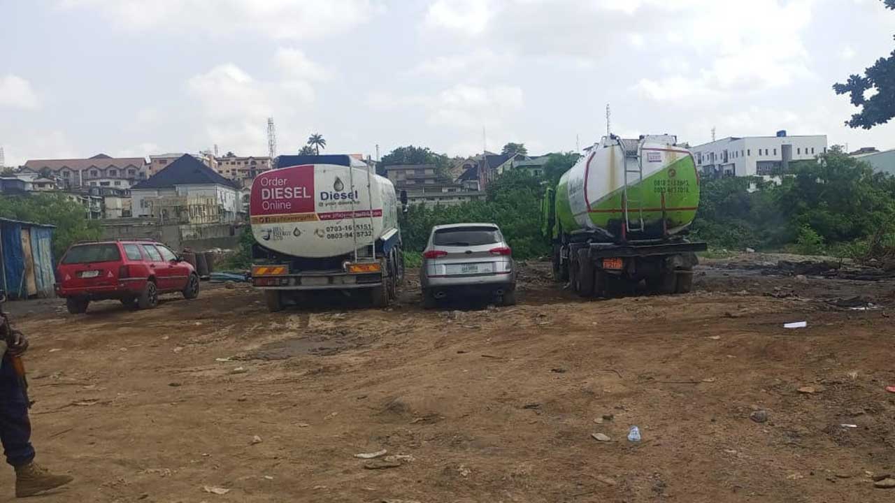 Seized-diesel-truck