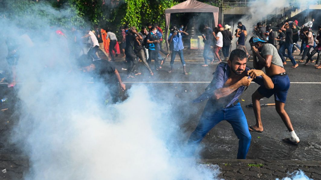 SRI LANKA-ECONOMY-UNREST-PROTEST