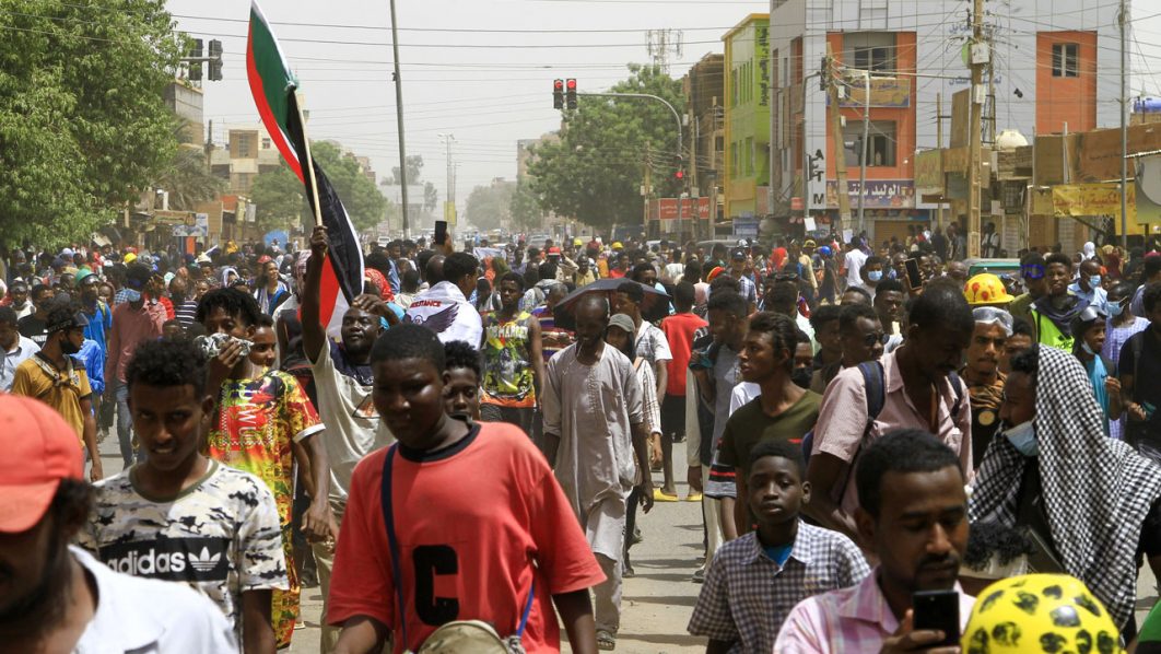SUDAN-POLITICS-PROTEST