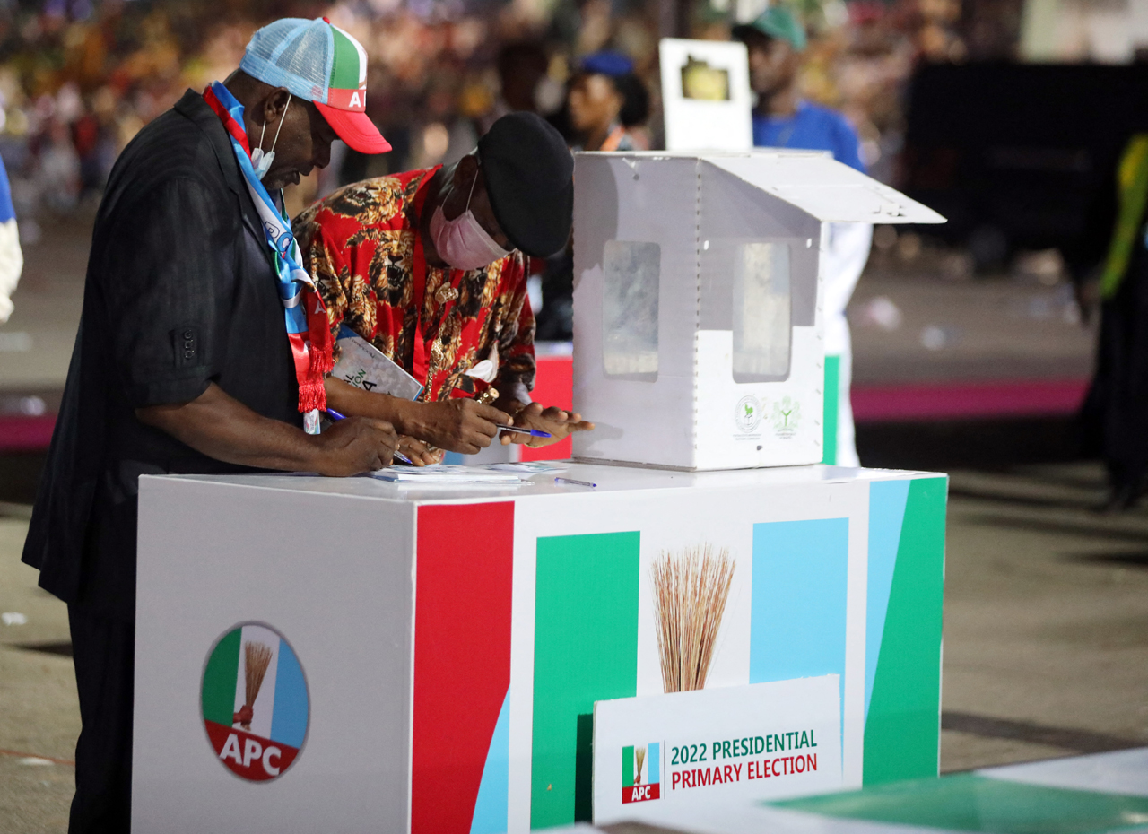 NIGERIA-ELECTION-POLITICS-APC