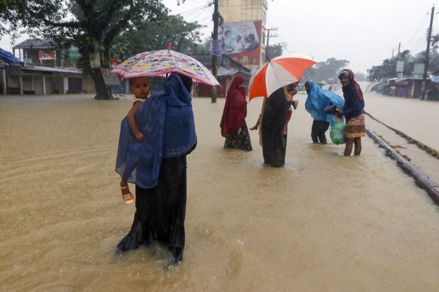 BANGLADESH-FLOOD-WEATHER