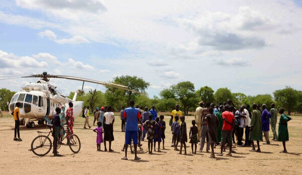 Following a Return of Relative Stability in Marial Lou, UNMISS Conducts Air Patrol as Part of Consistent Engagements to Maintain Peace