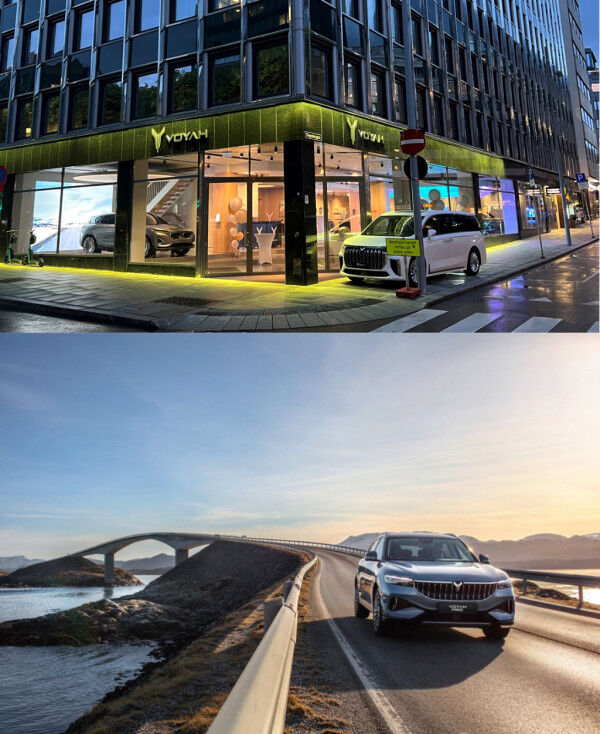VOYAH FREE opened in Europe, and VOYAH Showroom kicked off
