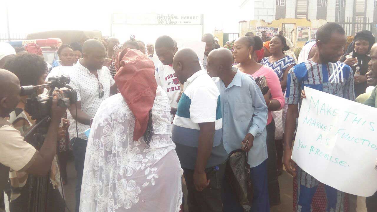 Osogbo traders protest