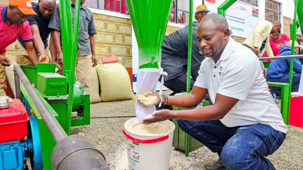 TİKA Supports Flour Production in Kenya